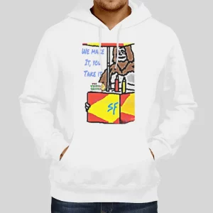 Sassy Foods the Big Lez Sasquatch Trippa Snippa Hoodie