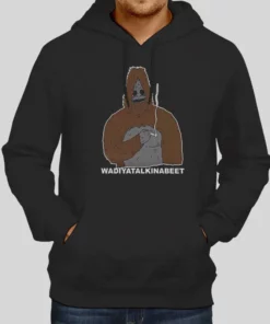 Sassy Sasquatch Popcorn Big Lez Show Hoodie 1