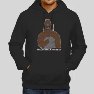 Sassy Sasquatch Popcorn Big Lez Show Hoodie