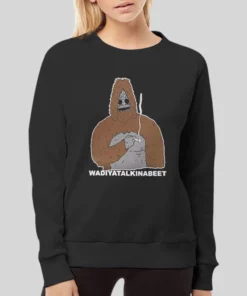 Sassy Sasquatch Popcorn Big Lez Show Hoodie 4