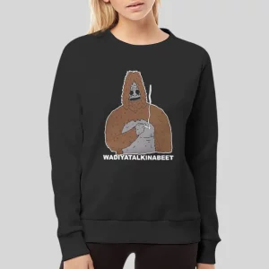 Sassy Sasquatch Popcorn Big Lez Show Hoodie 4