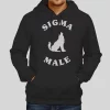 Sigma Male Wolf Design Grindset Sigma Hoodies