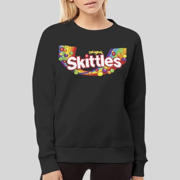 Skittles Hoodie Candy Bag Unisex