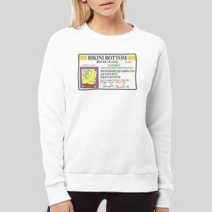 Spongebob Bikini Bottom Driver Spongebob License Hoodie