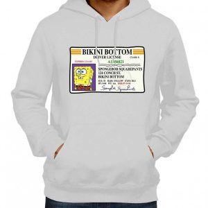 Spongebob Bikini Bottom Driver Spongebob License Hoodie 3