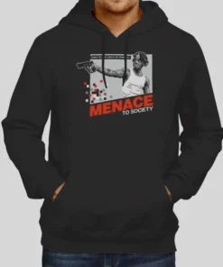 Streetwear 8 BIT to Society Menace Hoodie 1