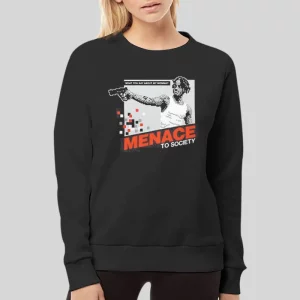 Streetwear 8 BIT to Society Menace Hoodie 4