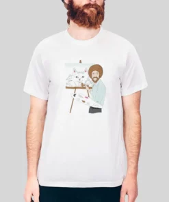 Streetwear Beautiful Mountain Bob Ross Ripndip Hoodie 2