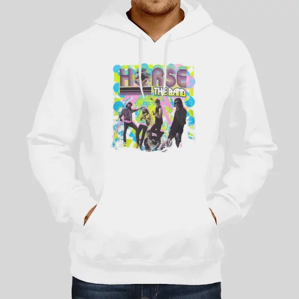 Super 80’s Merch Horse The Band Hoodie