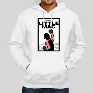 Super Smash Bros Little Mac Pink Hoodie