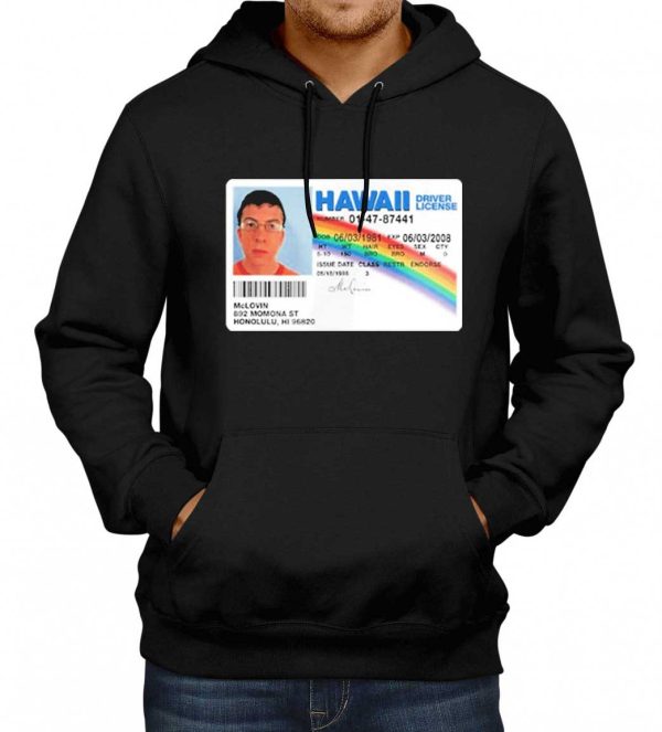 Superbad Driver License Mclovin Hoodie