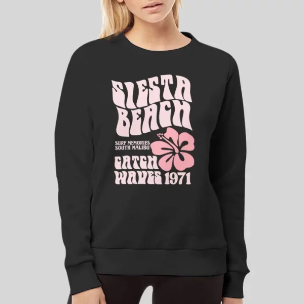 Surf Memories South Malibu Siesta Beach Hoodie