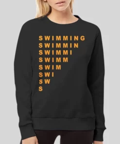 Swimming Wave Mac Miller Hoodie 3