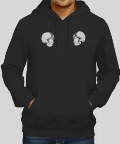 The Clash Double Skull Number Nine Skull Hoodie 1