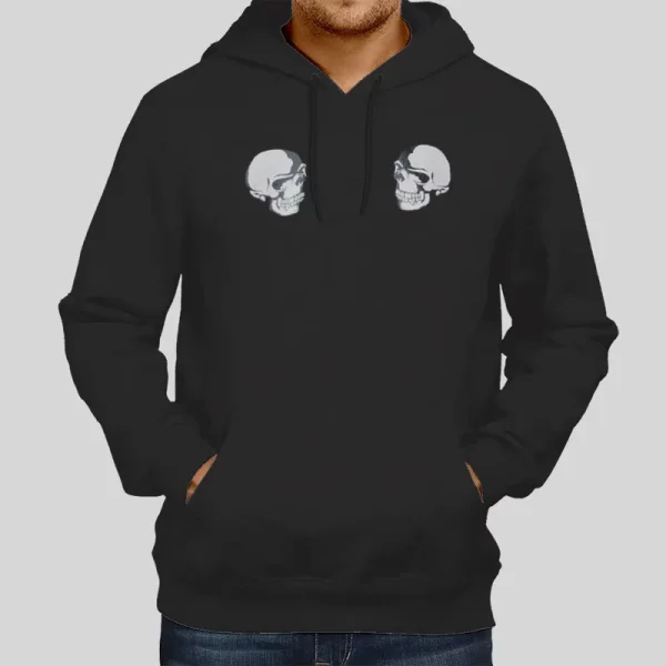 The Clash Double Skull Number Nine Skull Hoodie