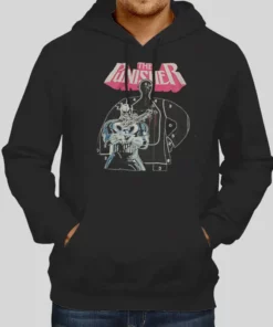 The Hood Vintage Warren Lotas Punisher Hoodie 1