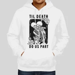 The Married Couple Till Death Do Us Part Hoodie