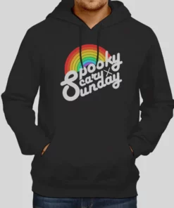 The Rainbow Spooky Scary Sunday Hoodie 1