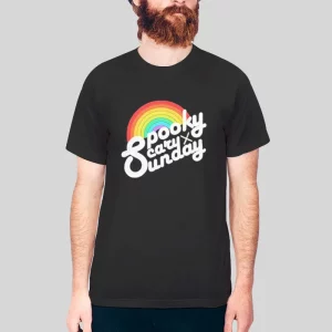 The Rainbow Spooky Scary Sunday Hoodie