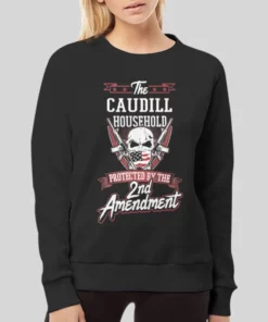 The Skull Surname Last Name Caudill Hoodie 3 The Skull Surname Last Name Caudill Hoodie 4