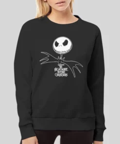 Tim Burton S 1990's Nightmare Before Christmas Hoodie 4