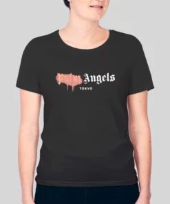 Tokyo Sprayed Palm Angels Split Effect Hoodie 2 Tokyo Sprayed Palm Angels Split Effect Hoodie 3