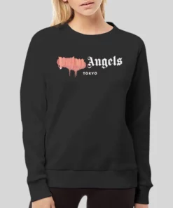 Tokyo Sprayed Palm Angels Split Effect Hoodie 3 Tokyo Sprayed Palm Angels Split Effect Hoodie 4