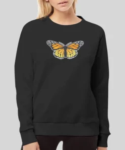 Trendy Printed Tien Butterfly Hoodie 4