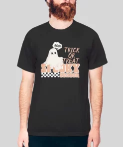 Trick Or Treat Spooky Season Hoodie Two Sided Print 3