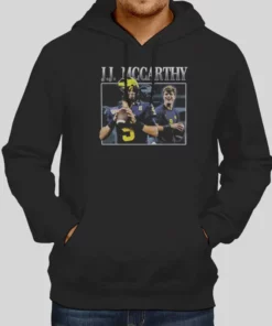 University Of Michigan Quarterback Jj Mccarthy Hoodie 1