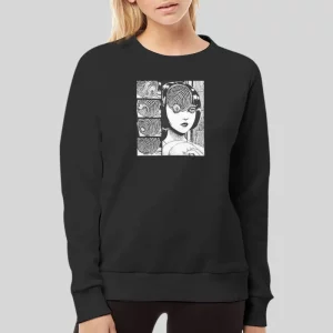 Uzumaki Junji Ito Manga Horror Junji Ito Hoodie 4