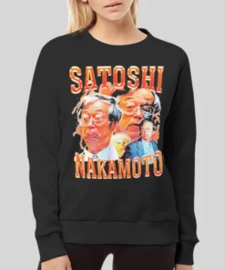 Vintage 90s Bitcoin Satoshi Nakamoto Hoodie 4