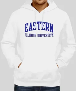 Vintage 90s Eastern Illinois University Eiu Hoodie 1