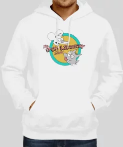 Vintage 90s Itchy Scratchy Hoodie 1