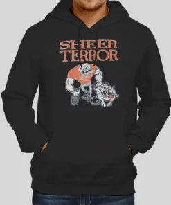 Vintage Bulldog Style Sheer Terror Hoodie 1