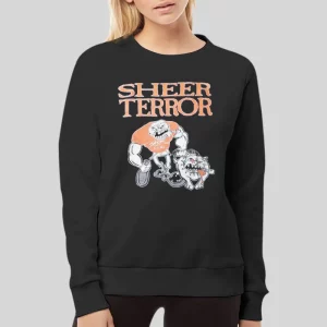 Vintage Bulldog Style Sheer Terror Hoodie 3