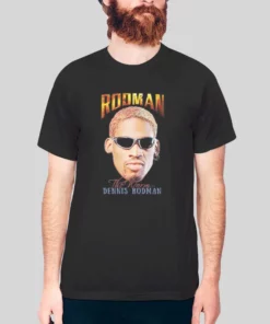 Vintage Bulls Throwback Dennis Rodman Hoodie 3