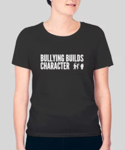 Vintage Bullying Builds Character Hoodie 3