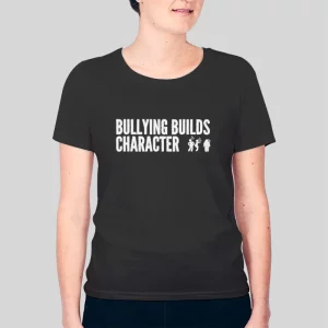 Vintage Bullying Builds Character Hoodie 3