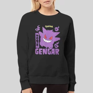 Vintage Cielos Gengar Hoodie Pullover 4