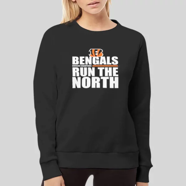 Vintage Cincinnati Bengals Run The North Hoodie