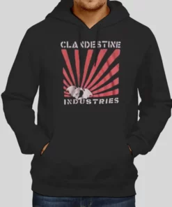 Vintage Clandestine Industries Hoodie 1