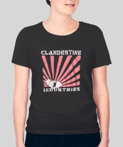 Vintage Clandestine Industries Hoodie 1 Vintage Clandestine Industries Hoodie 2