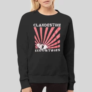 Vintage Clandestine Industries Hoodie 3