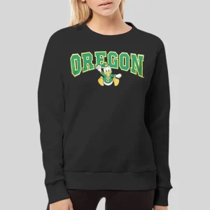 Vintage College Oregon Ducks Hoodie 4