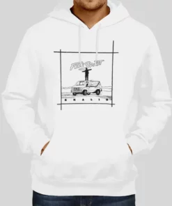 Vintage Free Spirit Sky Dyed Hoodie 1