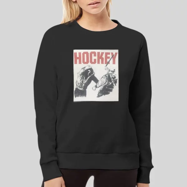 Vintage Fucking Awesome Hockey Fa Hoodie