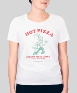 Vintage Funny Emma Chamberlain Pizza Hoodie 3