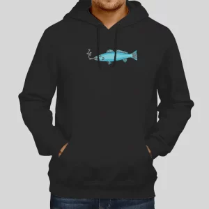 Vintage Good Worth Smoking Fish Hoodie