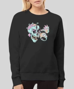 Vintage Graffiti Rick And Morty Hoodie 4